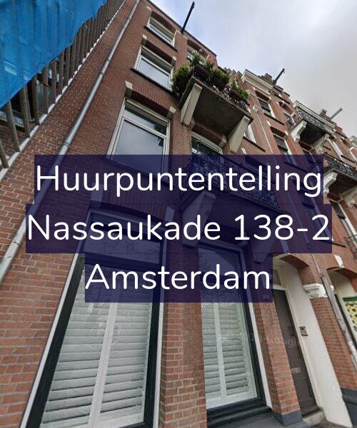Foto gevel Huurpuntentelling voor Nassaukade 138-2, Amsterdam