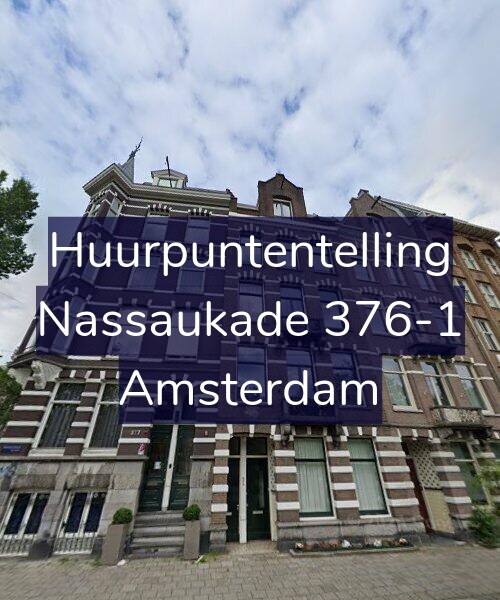 Foto gevel Huurpuntentelling voor Nassaukade 376-1, Amsterdam