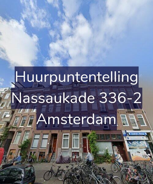 Foto gevel Huurpuntentelling voor Nassaukade 336-2, Amsterdam