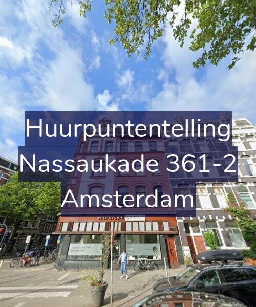 Foto gevel Huurpuntentelling voor Nassaukade 361-2, Amsterdam