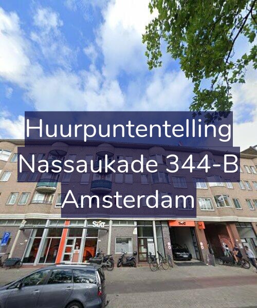 Foto gevel Huurpuntentelling voor Nassaukade 344-B, Amsterdam