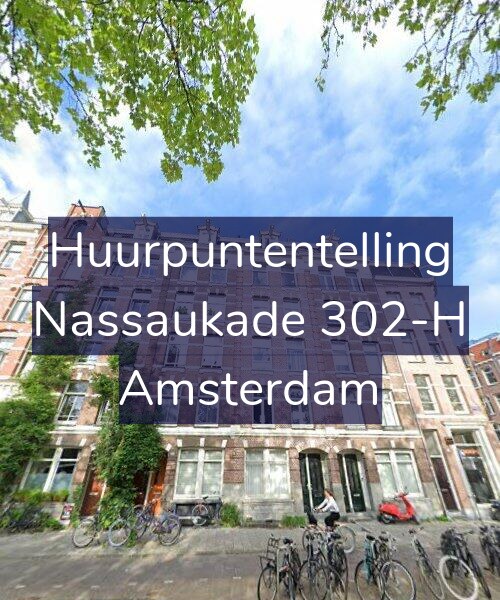 Foto gevel Huurpuntentelling voor Nassaukade 302-H, Amsterdam