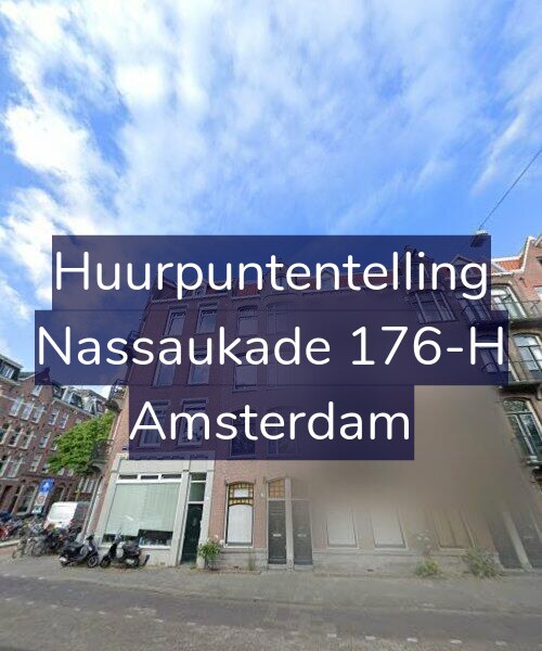Foto gevel Huurpuntentelling voor Nassaukade 176-H, Amsterdam