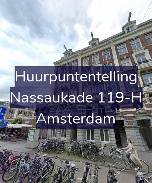 Foto gevel Huurpuntentelling voor Nassaukade 119-H, Amsterdam