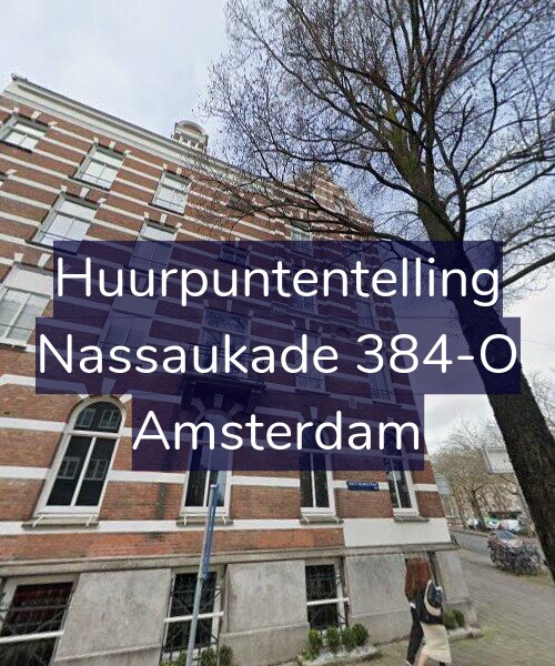 Foto gevel Huurpuntentelling voor Nassaukade 384-O, Amsterdam