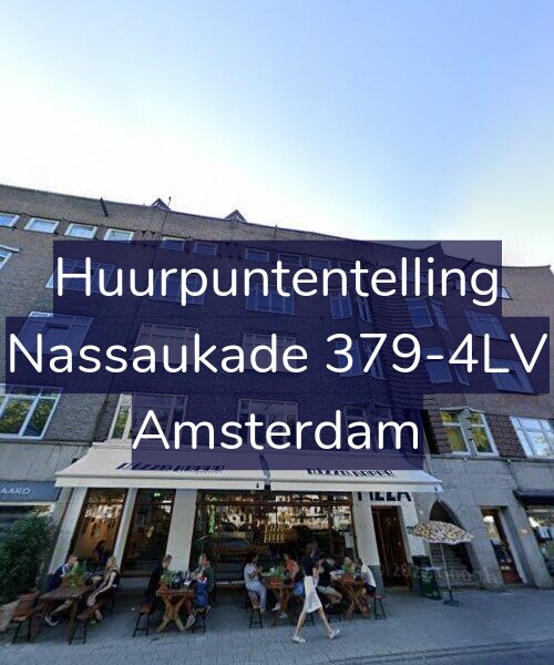 Foto gevel Huurpuntentelling voor Nassaukade 379-4LV, Amsterdam