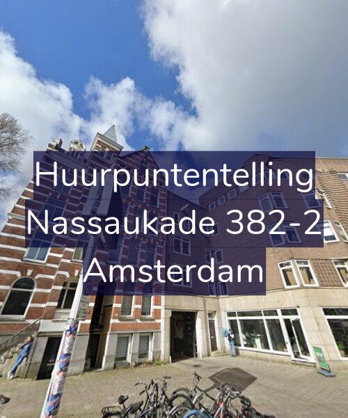 Foto gevel Huurpuntentelling voor Nassaukade 382-2, Amsterdam