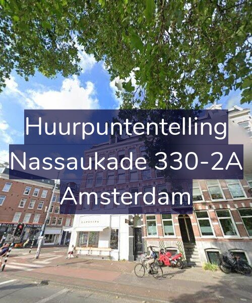 Foto gevel Huurpuntentelling voor Nassaukade 330-2A, Amsterdam
