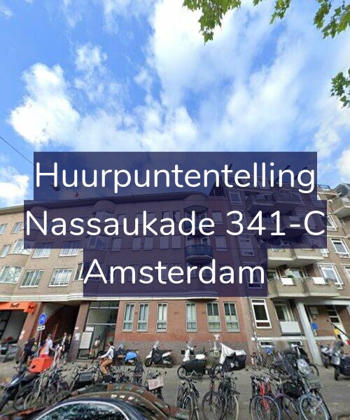 Foto gevel Huurpuntentelling voor Nassaukade 341-C, Amsterdam