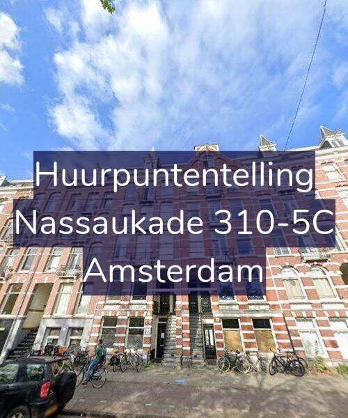 Foto gevel Huurpuntentelling voor Nassaukade 310-5C, Amsterdam