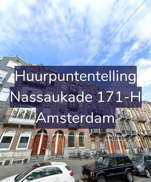 Foto gevel Huurpuntentelling voor Nassaukade 171-H, Amsterdam