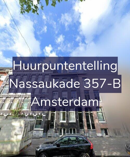 Foto gevel Huurpuntentelling voor Nassaukade 357-B, Amsterdam