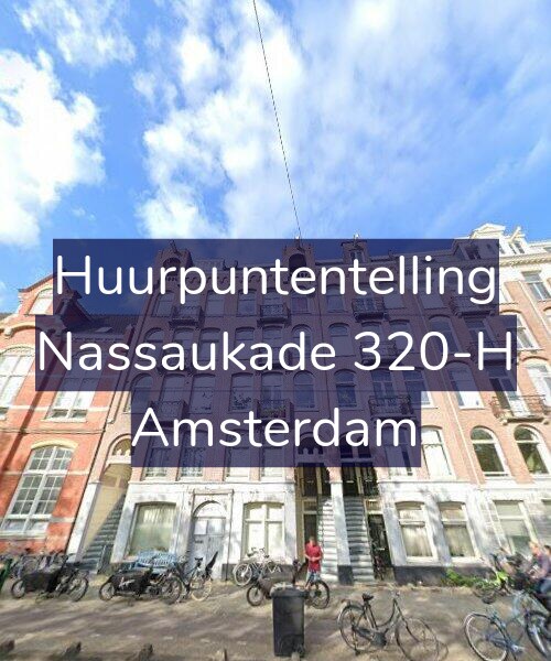Foto gevel Huurpuntentelling voor Nassaukade 320-H, Amsterdam