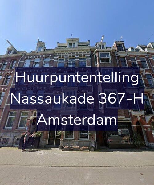 Foto gevel Huurpuntentelling voor Nassaukade 367-H, Amsterdam