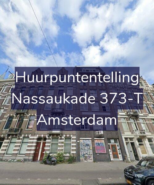 Foto gevel Huurpuntentelling voor Nassaukade 373-T, Amsterdam