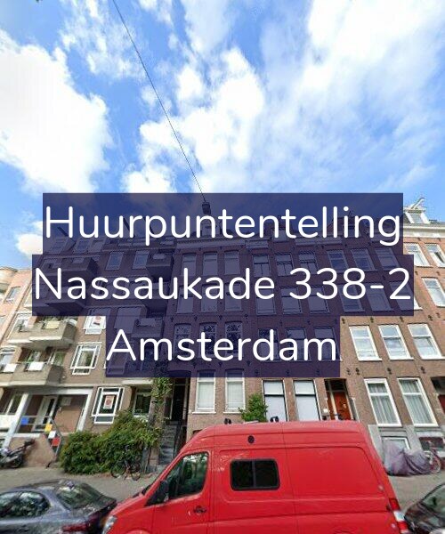 Foto gevel Huurpuntentelling voor Nassaukade 338-2, Amsterdam