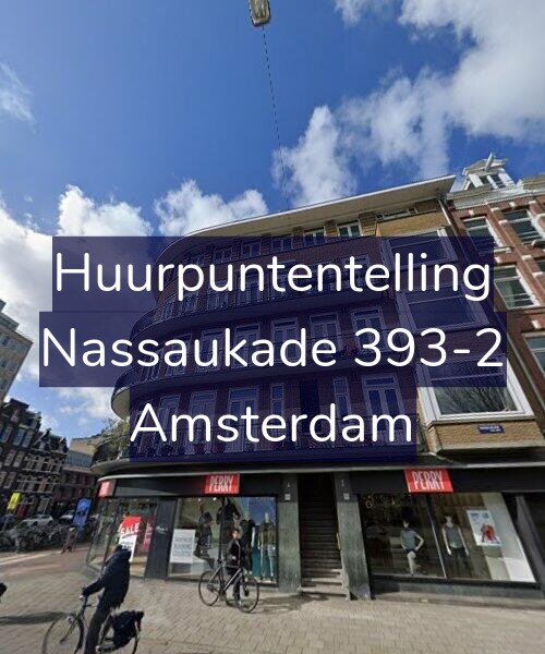 Foto gevel Huurpuntentelling voor Nassaukade 393-2, Amsterdam