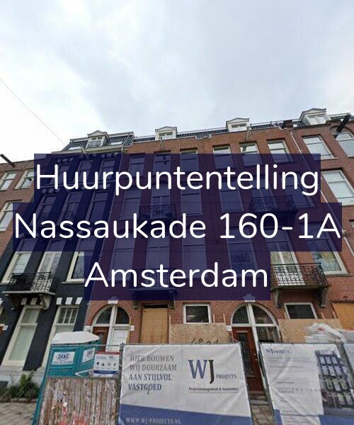 Foto gevel Huurpuntentelling voor Nassaukade 160-1A, Amsterdam