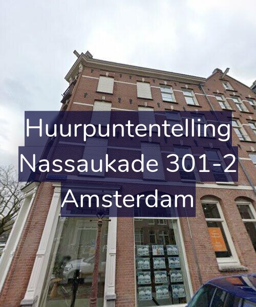 Foto gevel Huurpuntentelling voor Nassaukade 301-2, Amsterdam
