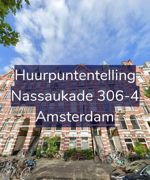 Foto gevel Huurpuntentelling voor Nassaukade 306-4, Amsterdam