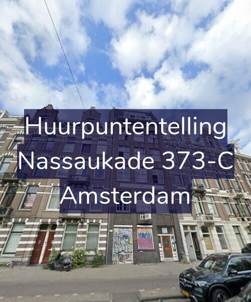 Foto gevel Huurpuntentelling voor Nassaukade 373-C, Amsterdam