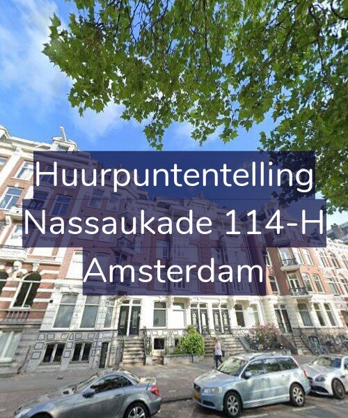 Foto gevel Huurpuntentelling voor Nassaukade 114-H, Amsterdam