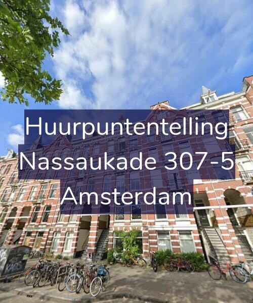 Foto gevel Huurpuntentelling voor Nassaukade 307-5, Amsterdam