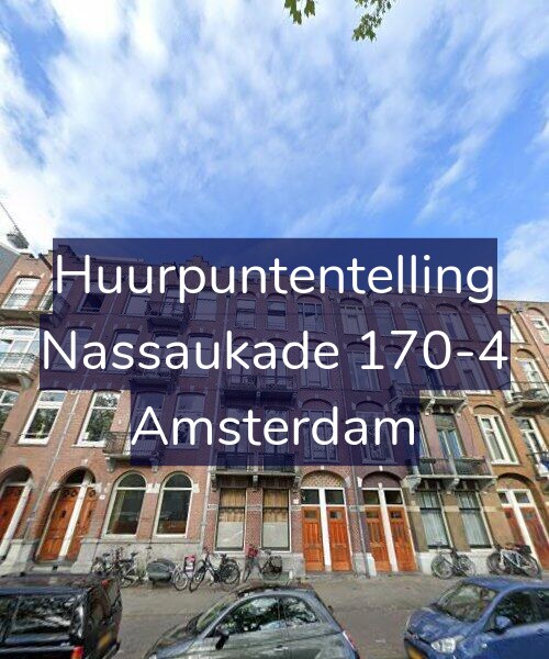 Foto gevel Huurpuntentelling voor Nassaukade 170-4, Amsterdam