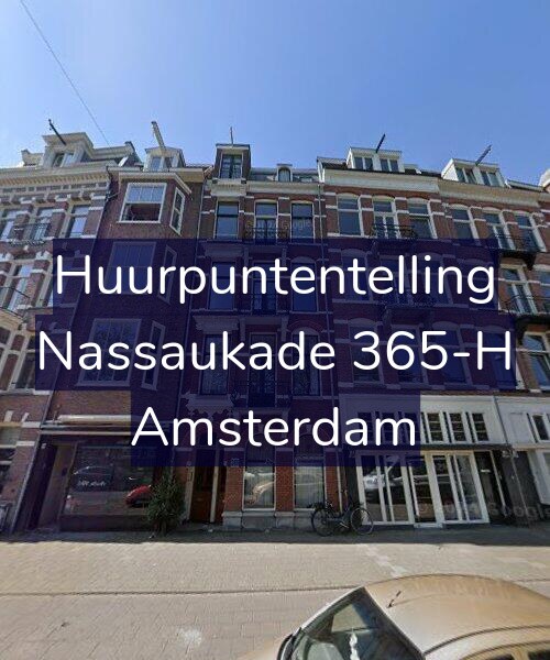 Foto gevel Huurpuntentelling voor Nassaukade 365-H, Amsterdam
