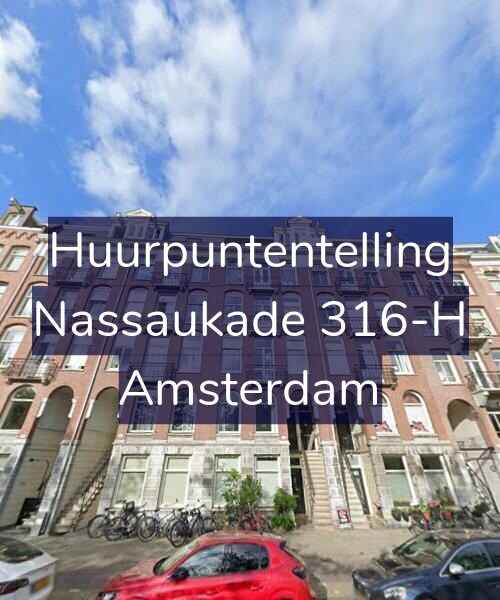 Foto gevel Huurpuntentelling voor Nassaukade 316-H, Amsterdam