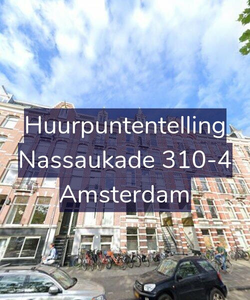Foto gevel Huurpuntentelling voor Nassaukade 310-4, Amsterdam