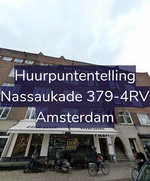 Foto gevel Huurpuntentelling voor Nassaukade 379-4RV, Amsterdam