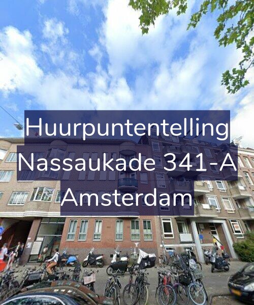 Foto gevel Huurpuntentelling voor Nassaukade 341-A, Amsterdam