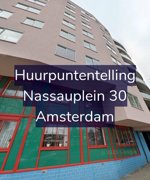 Foto gevel Huurpuntentelling voor Nassauplein 30, Amsterdam