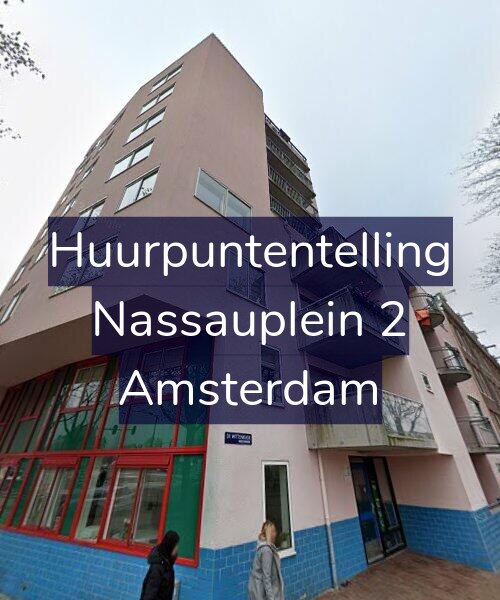 Foto gevel Huurpuntentelling voor Nassauplein 2, Amsterdam
