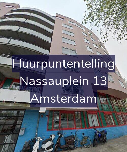 Foto gevel Huurpuntentelling voor Nassauplein 13, Amsterdam