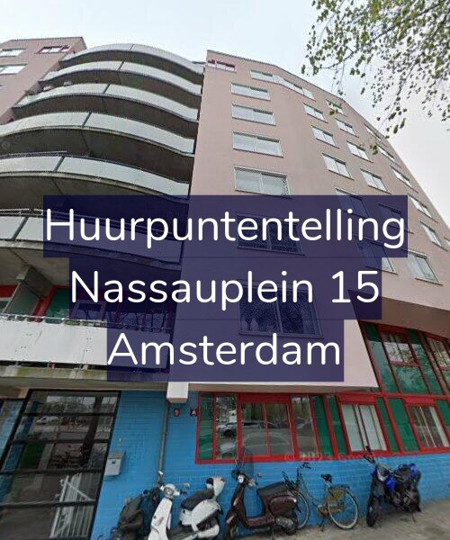Foto gevel Huurpuntentelling voor Nassauplein 15, Amsterdam
