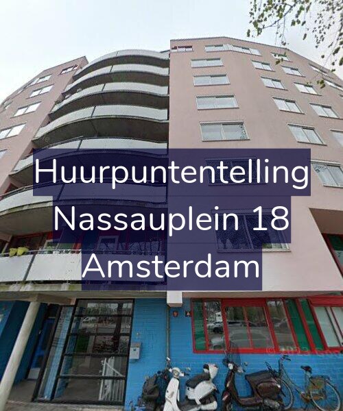 Foto gevel Huurpuntentelling voor Nassauplein 18, Amsterdam