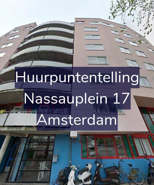 Foto gevel Huurpuntentelling voor Nassauplein 17, Amsterdam
