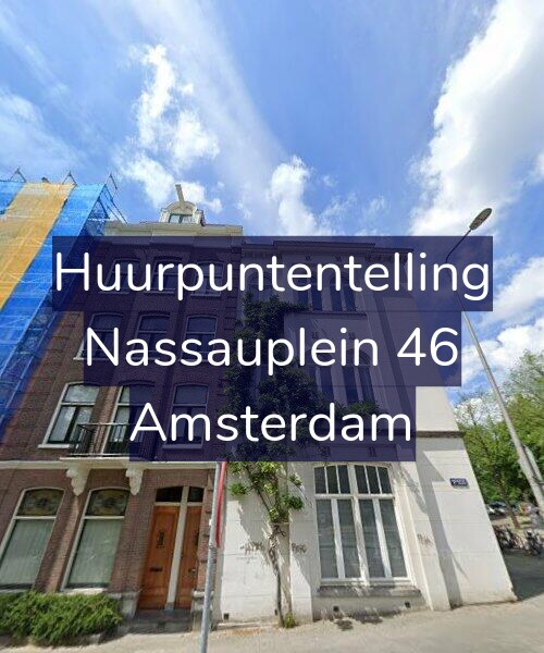 Foto gevel Huurpuntentelling voor Nassauplein 46, Amsterdam