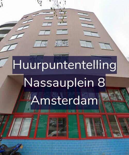 Foto gevel Huurpuntentelling voor Nassauplein 8, Amsterdam