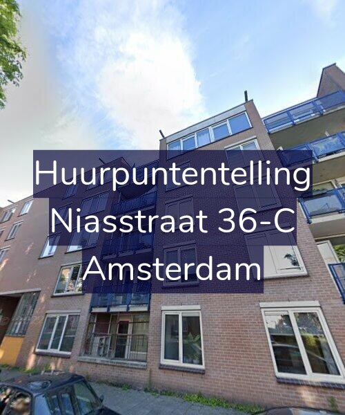 Foto gevel Huurpuntentelling voor Niasstraat 36-C, Amsterdam