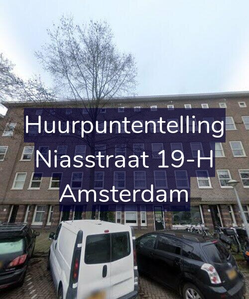 Foto gevel Huurpuntentelling voor Niasstraat 19-H, Amsterdam
