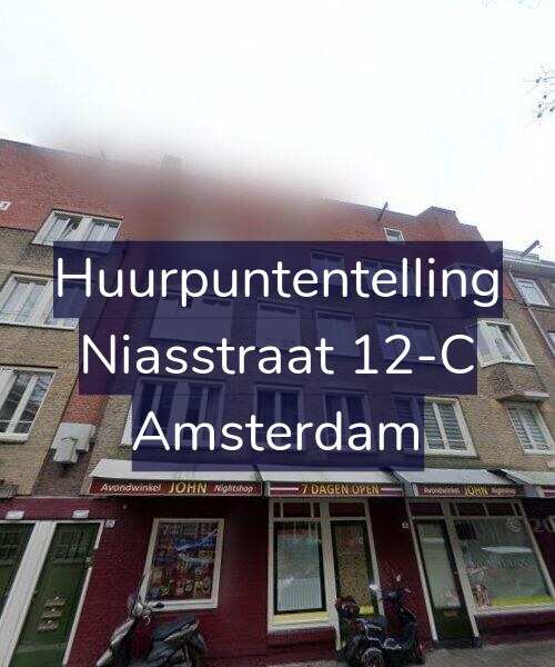 Foto gevel Huurpuntentelling voor Niasstraat 12-C, Amsterdam