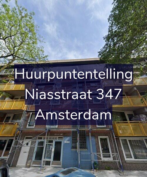 Foto gevel Huurpuntentelling voor Niasstraat 347, Amsterdam