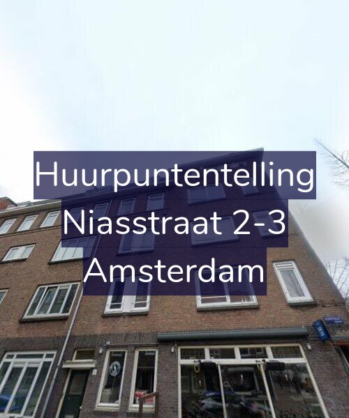 Foto gevel Huurpuntentelling voor Niasstraat 2-3, Amsterdam