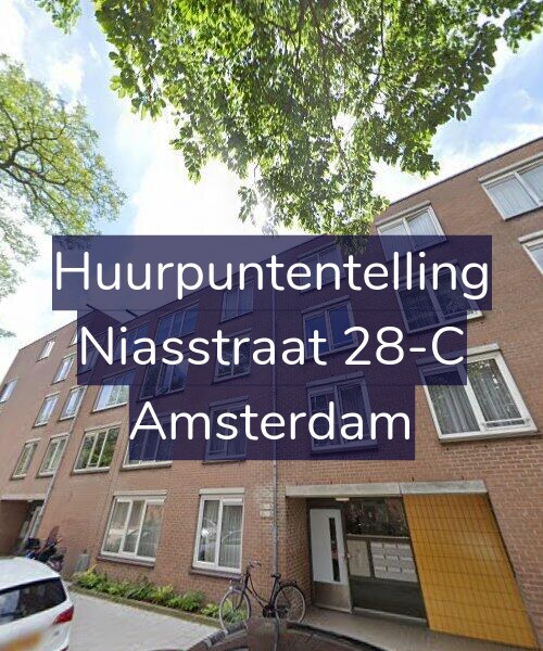 Foto gevel Huurpuntentelling voor Niasstraat 28-C, Amsterdam