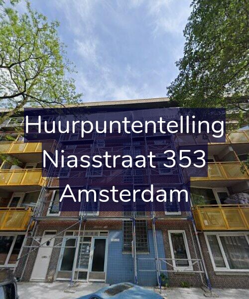 Foto gevel Huurpuntentelling voor Niasstraat 353, Amsterdam