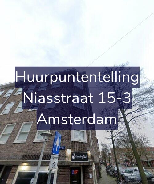 Foto gevel Huurpuntentelling voor Niasstraat 15-3, Amsterdam
