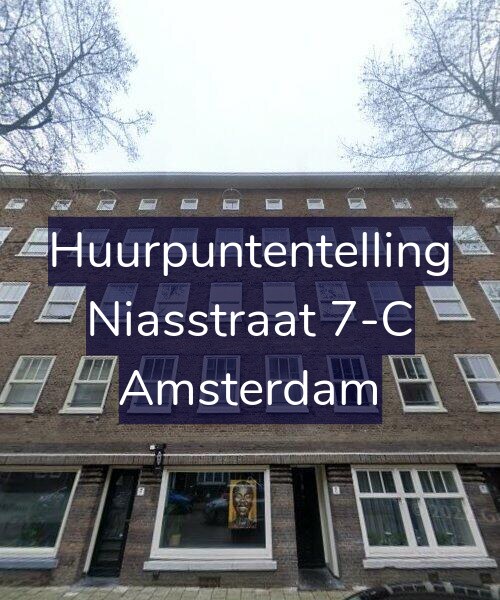 Foto gevel Huurpuntentelling voor Niasstraat 7-C, Amsterdam